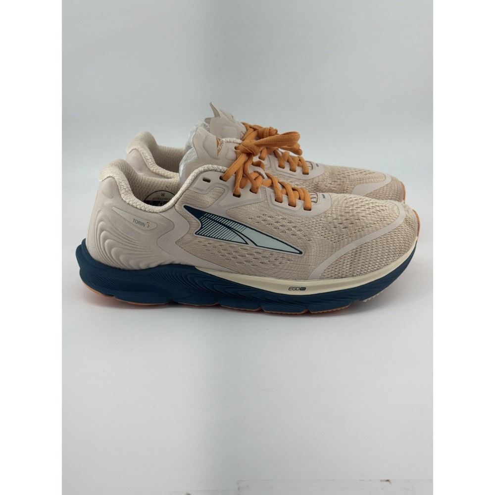 Altra Torin 5 Womens Running Shoes Tan Blue Orange AL0A547X681 Size 8.5